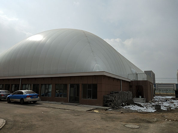 内蒙古体育馆充气膜结构